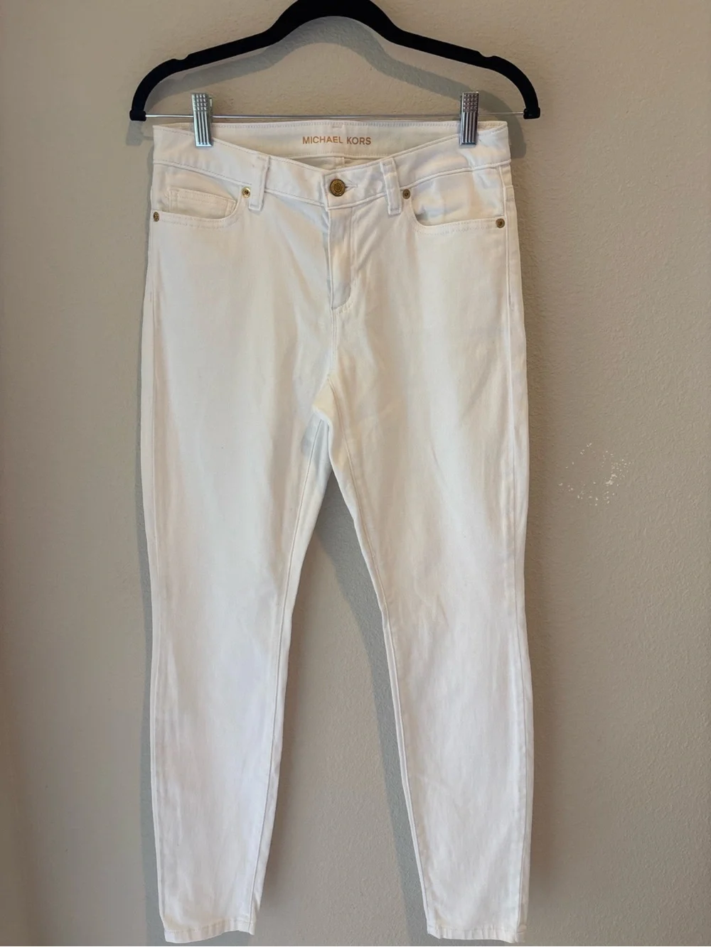 Michael Kors White Skinny Jeans for Women